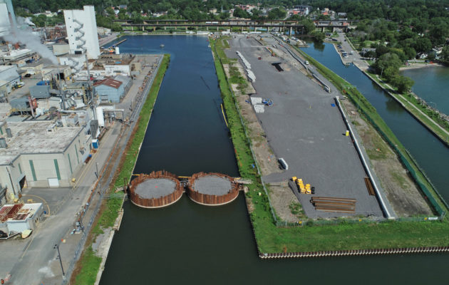 Centre Pier aerial 2021