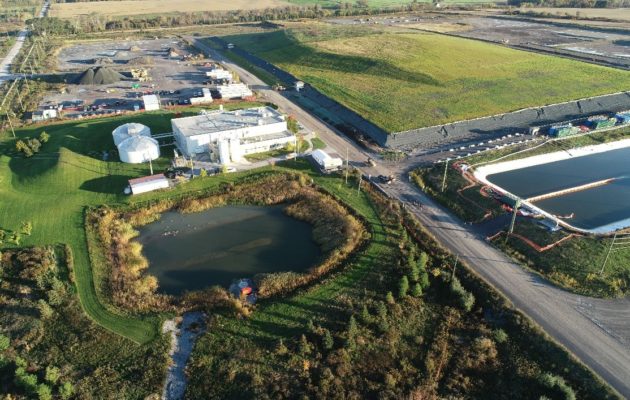 Aerial view of Port Granby LTWMF