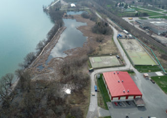 Sewage Treatment site TSS aerial view