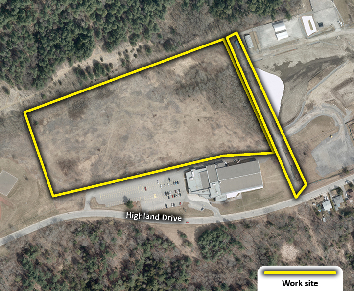 NOTICE OF WORK Highland Drive Landfill and area PHAI
